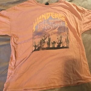 Graphic oversized vintage T